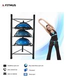 Fitness Gym Exercise Ball Half Yoga Ball Storage Rack