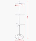 off-White Three Layers Metal Exhibition Shelf / Bag Hanging Rack