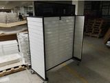 Slot Function Metal Display Stand with Mirror on Top for Accessories