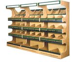 Supermarket Fruit Display Shelf Fruit and Vegetable Rack