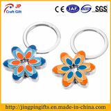 Custom Print Logo Metal Key Chain with Ring