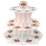 Wholesale Fashion Paper Cardboard Cupcake Display Box with Custom Printing