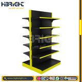 Double-Sided Supermarket Shelf and Racks