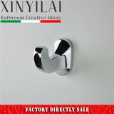 Sanitary Wares Zinc Alloy Chromed Bathroom Towel Robe Hook