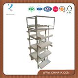 Wood and Metal Display Rack for Retail Show