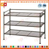 Adjustable Metal Chrome Shoe Storage Rack Wire Shelving Organization (Zhw137)