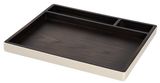 Good Quality Cream Leather Hotel Tidy Jewelry Storage Jewelry Tray