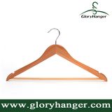 Cheap Hotel Wooden Cloth Hangers with Logo