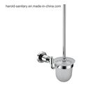 Polished Chrome Brass Toilet Brush Holder