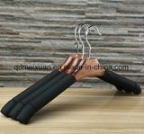 Solid Wood Sponge Hangers Vintage Clothing Environmental Protection Paint Wood Hangers Manufacturer Wholesale (M-X3599)