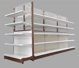 Wire Mesh Back Panel Shelving Gondola Supermarket Shelf Rack