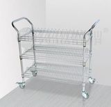 ESD Single Peak Reel Plate SMT Shelf Rack Trolley-15 Years NSF Approval Factory