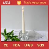 Vintage Conical Cut Glass Cube Candle Holder for Wedding