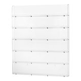 6 Tiers Acrylic Nail Polish Makeup Display Stand