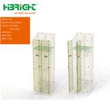 1 to 6 Layers Staff Individual Zinc Plating Welded Steel Metal Mesh Locker