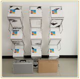 Folding Acrylic Magazine Display Stand Leaflet Holder Rack (A3)