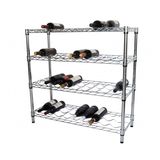Metal Liquor Bottle Display Shelf Rack Stand (WR903590A4C)