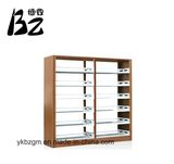 Modern 2 Doors Wooden Library Bookshelf (BZ-0163)