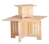Supermarket Wooden Rack for Display