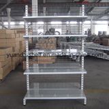Supermarket Back Net Wire Panel Display Metal Shelf