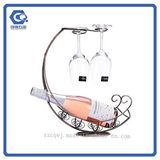 Home Restaurant Decoration Wall-Mounted Wine Display Rack