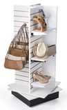 Slatwall Floor Display Garment Gondola Shelf