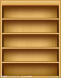 Wood Panel Shelf Book Shelf