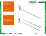 Metal Display Single Prong Slatwall Hook