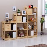 Wood Morden Floor Stand Display Shelf