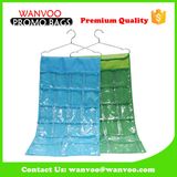 Blue Mutifunction Storage Folder Hanging Toiletry Bag Organizer