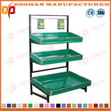Metal Vegetable and Fruit Display Shelving Rack for Supermaket (Zhv34)