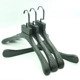 Yeelin Wash Black Ash Wood Top Clothes Hanger