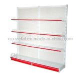 Perforated Back Supermarket Shelves Punch Back Panel Gondola Shelves
