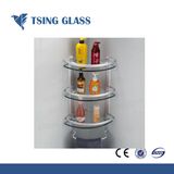 Tempered Shelf Glass for Wall Corner