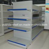 Steel Gondola Back Hole Supermarket Display Shelf