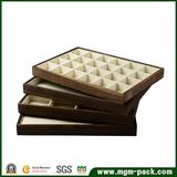 Custom Stackable Solid Wood Jewelry Tray