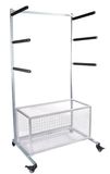 Removable Auto Parts Rack Bumper Storage Shelving Racks