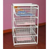 Free Standing Clothes Storage Basket (LJ4016)