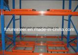 Customized Steel Mobile Push Back Racking for Warehouse Storage