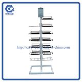 Floor Custom Power Coating Hold Storage Helmet Display Rack Stand