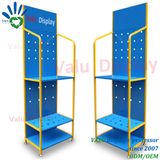 Lubricant Oil Metal Display Exhibition Shelf