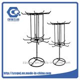 Round Hook Metal Wire Counter Rotating Sock Display Rack