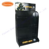 Black High Capacity Metal Car Accessories Auto Parts Display Rack for Car Parts