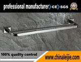 New Design & High Quality Stainless Steel Bathroom Accessory Double Towel Bar