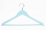 Practical Gold Plastic Garment Hanger Colorful for Clothes
