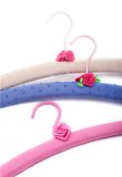 Colored Cotton Fabric Padded Hanger for Dry Clothes (YLFBCV0s)