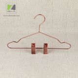 Rose Gold Metal Wire Clothes / Skirt Hanger for Children