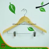 Wholesale of High Quality Natural Wooden Hangers (4312-5#)