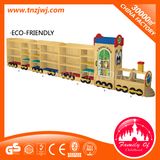 High Quality Kids Display Rack Train Model Storage Cupboard