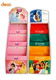 Toy Promote Paper Tiered Display Shelf with Header